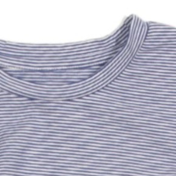 NEW! egg New Blue Striped York Misty Tee - Picture 2 of 6